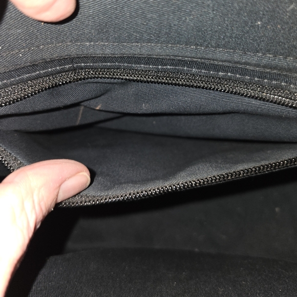 Kate Spade Vintage Sam Back. Black Nylon. EUC - Picture 8 of 8